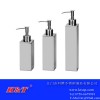 供應不銹鋼方形衛浴潔具套裝/乳液瓶
