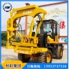 2017年新款裝載護欄打樁機 打拔鉆一體護欄打樁機