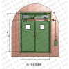 濟南礦用無壓風門|手動無壓風門福通專業廠家專業技術