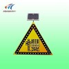 三角形警告標(biāo)志 太陽能減速慢行標(biāo)志廠家直供